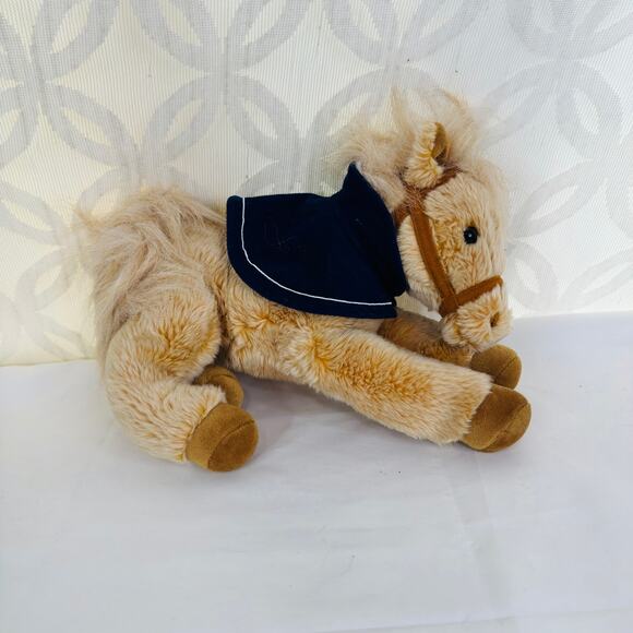 Nellie Wells Fargo Tan Plush Horse Pony Stuffed Animal Toy Brown 2015 NWT - Picture 3 of 8